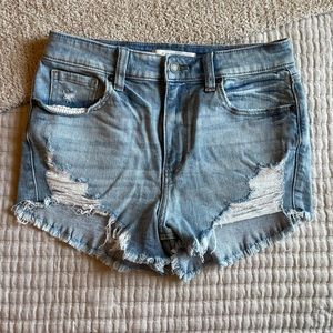 Distressed Eunina Shorts